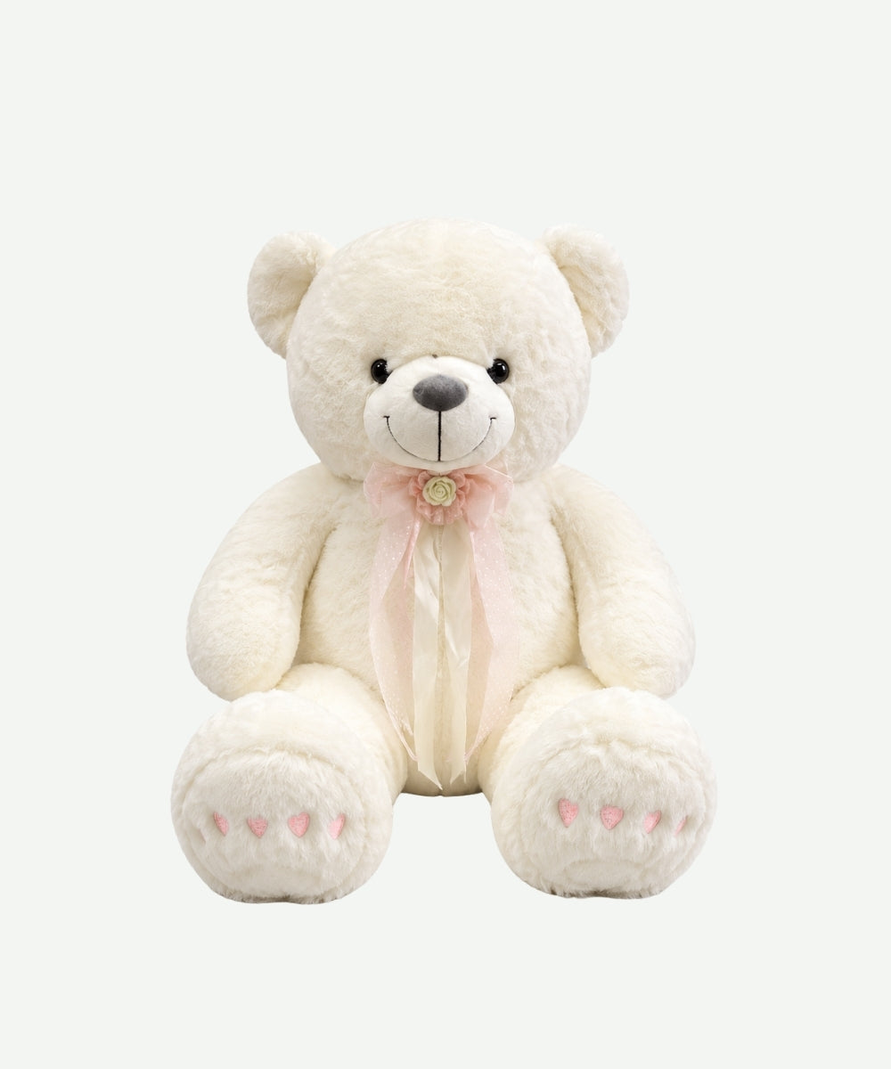 Peluche Oso Claro con Moño