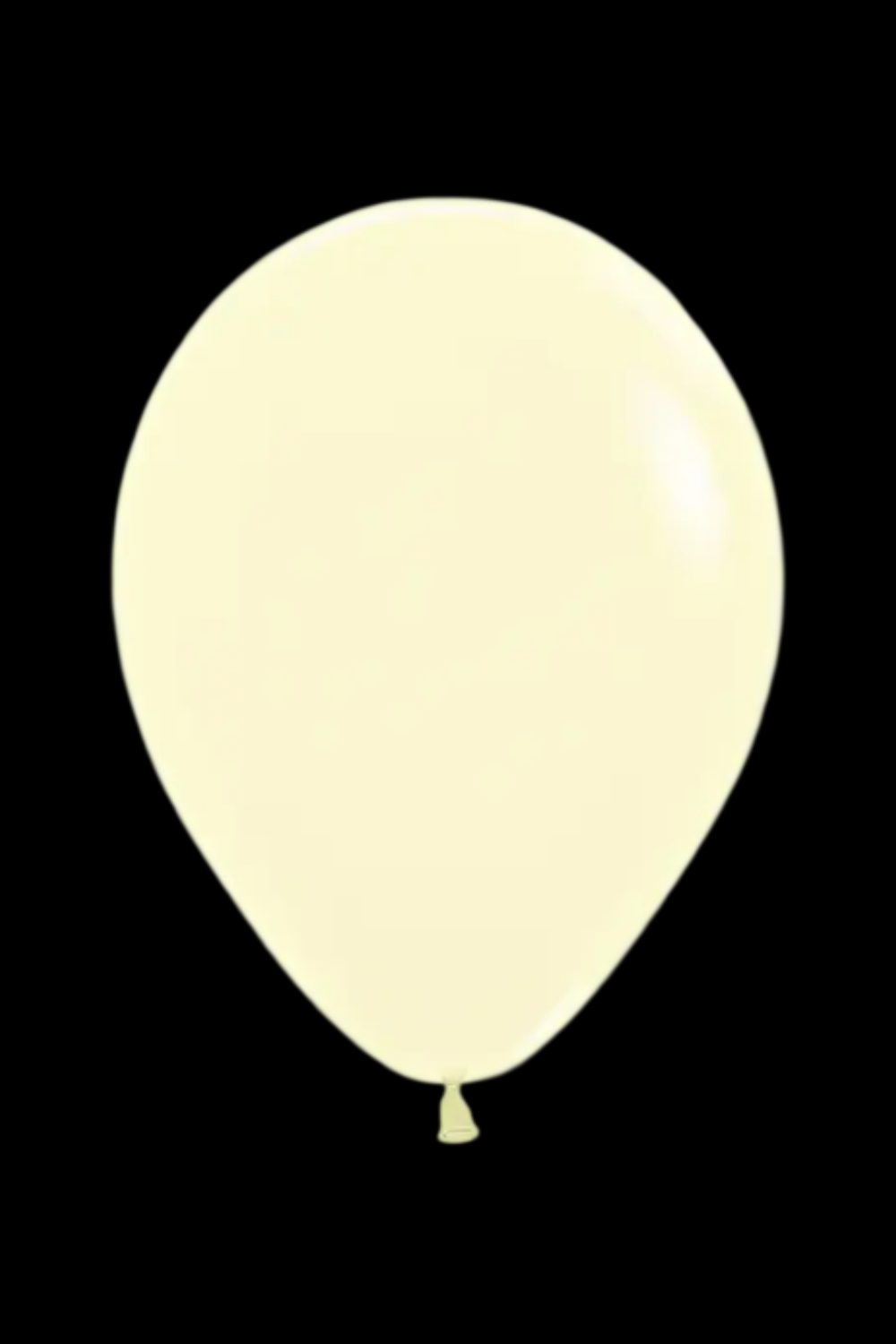 Globos Pastel Mate Amarillo