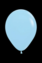Globos Pastel Mate Azul