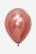 Globos Reflex Dorado Rosa