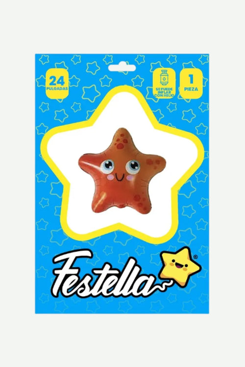 Globo Metalizado Animales Marinos de 24"