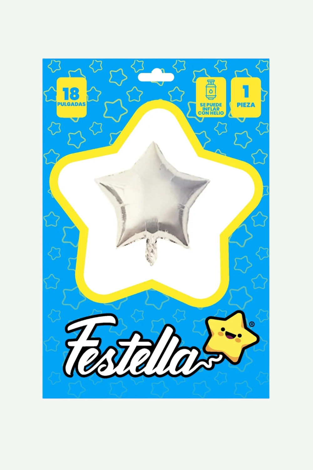 Globo Metalizado De Estrella