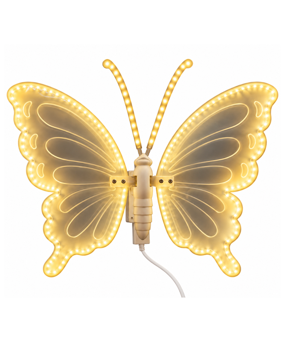 Mariposa con Movimiento Luz Cálida 60 cm
