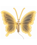 Mariposa con Movimiento Luz Cálida 60 cm