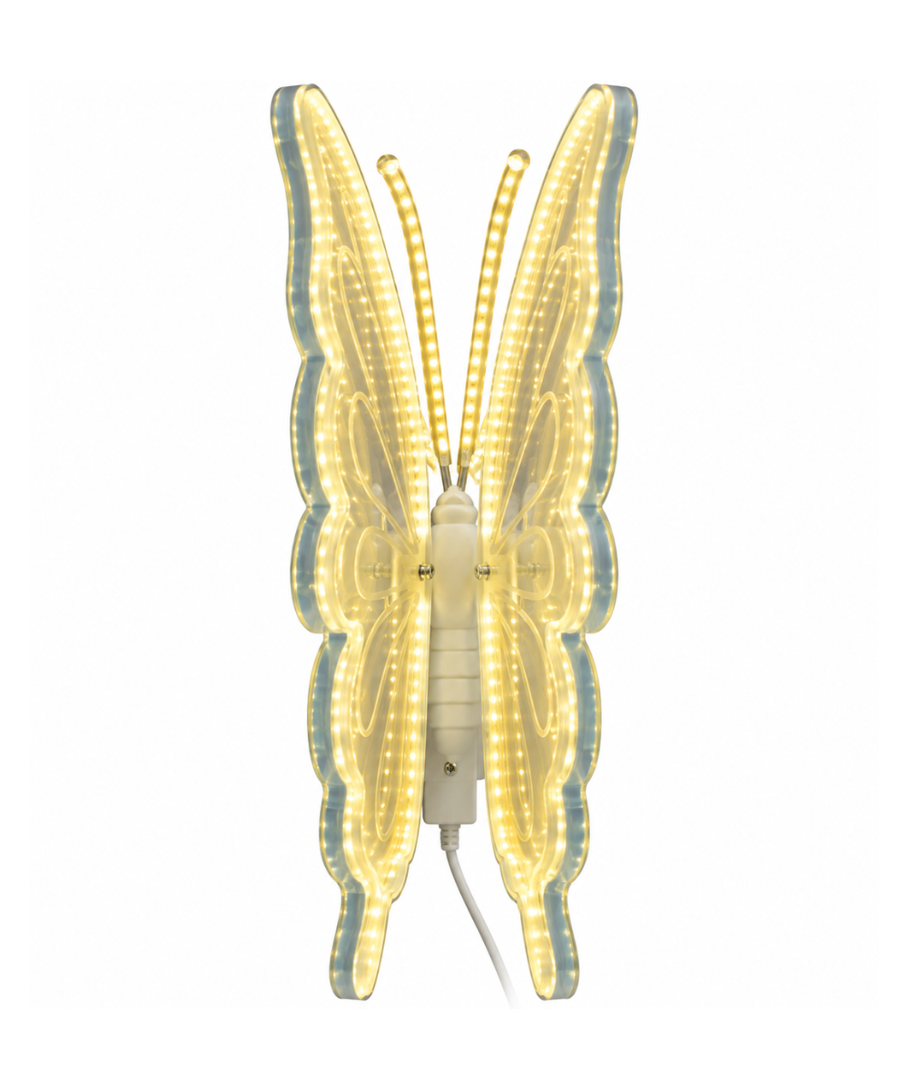 Mariposa con Movimiento Luz Cálida 60 cm