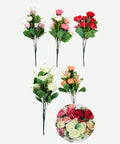 Ramo de Rosas Artificiales x8