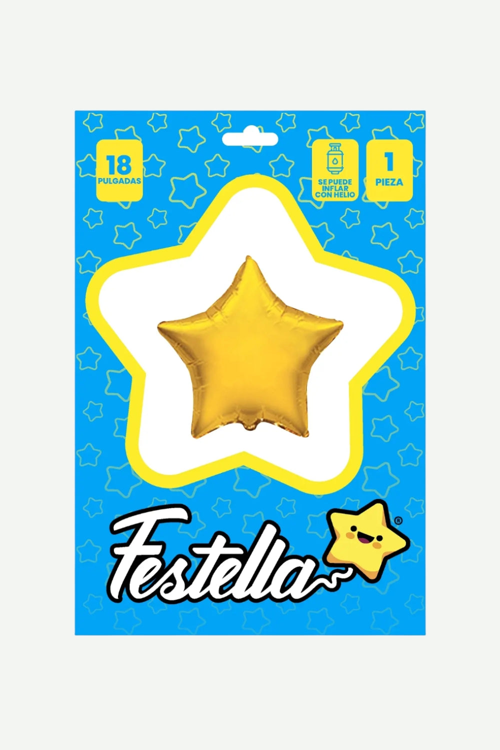 Globo Metalizado De Estrella