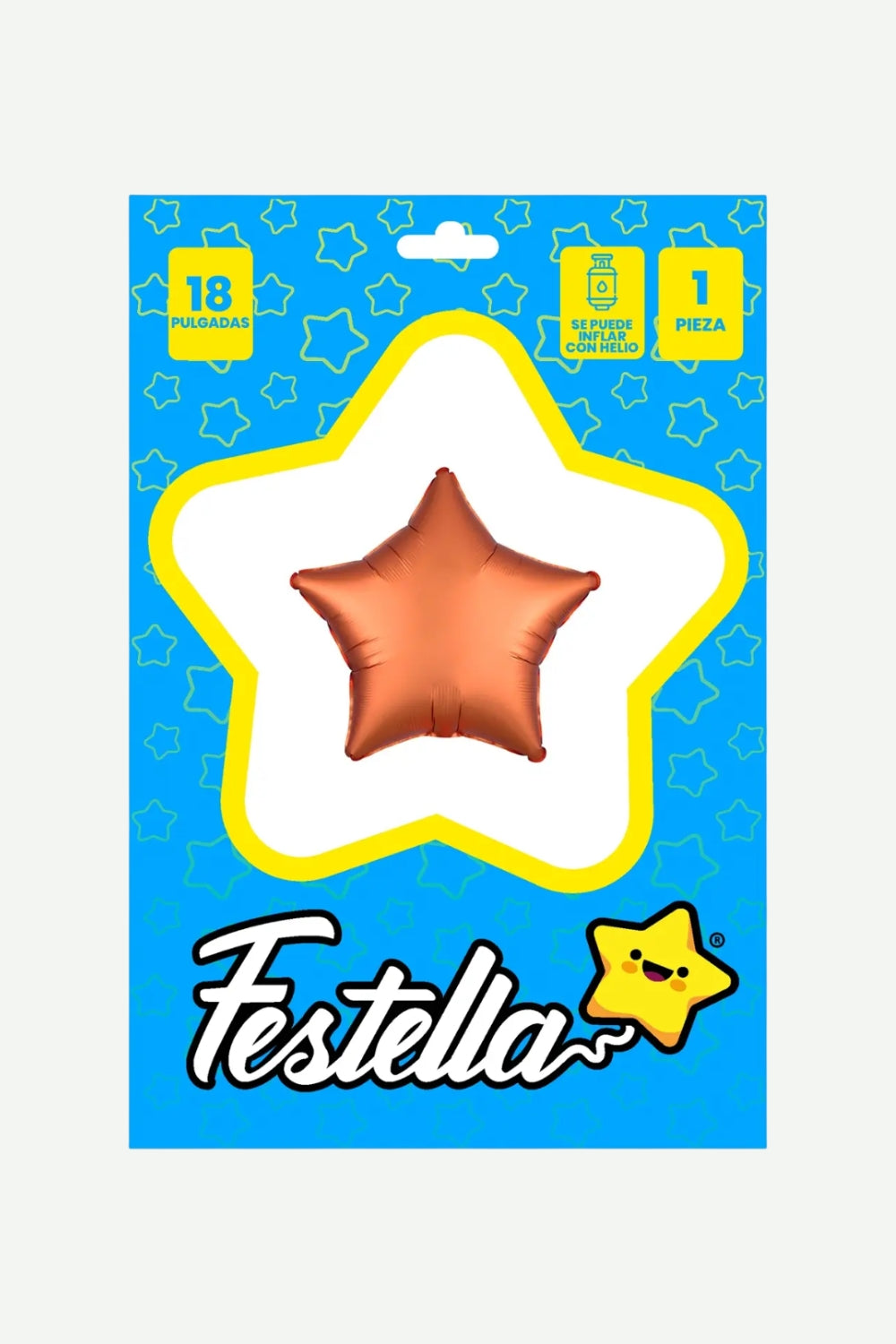 Globo Metalizado De Estrella