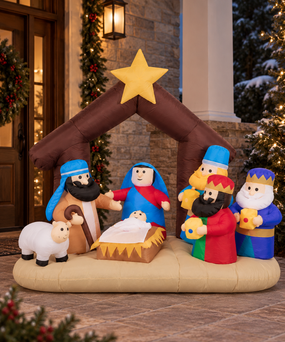 Inflable Nacimiento Navideño 2.50 m