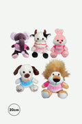 Peluche Zoologico Surtido con Camisa