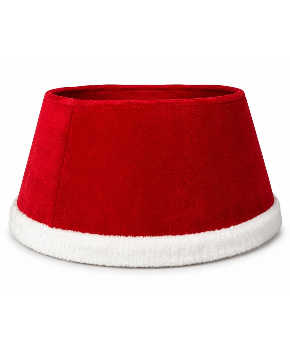 Base Decorativa para Arbol Estilo Traje de Santa