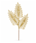 Espiga Navideña Dorada x3 Hojas 75 cm