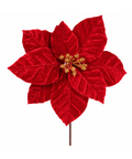 Poinsettia Navideña Roja 26 x 19 cm