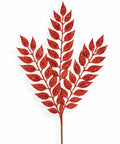 Espiga Rojas x3 Helechos 73cm