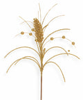 Espiga Spray Piña y Bolitas Champaña 66cm