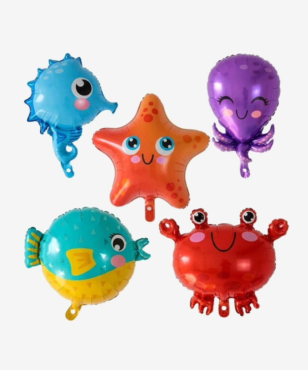 Globo Metalizado Animales Marinos de 24"