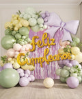 Kit de Globos Pastel Foil + Latex - Set de 62 Piezas