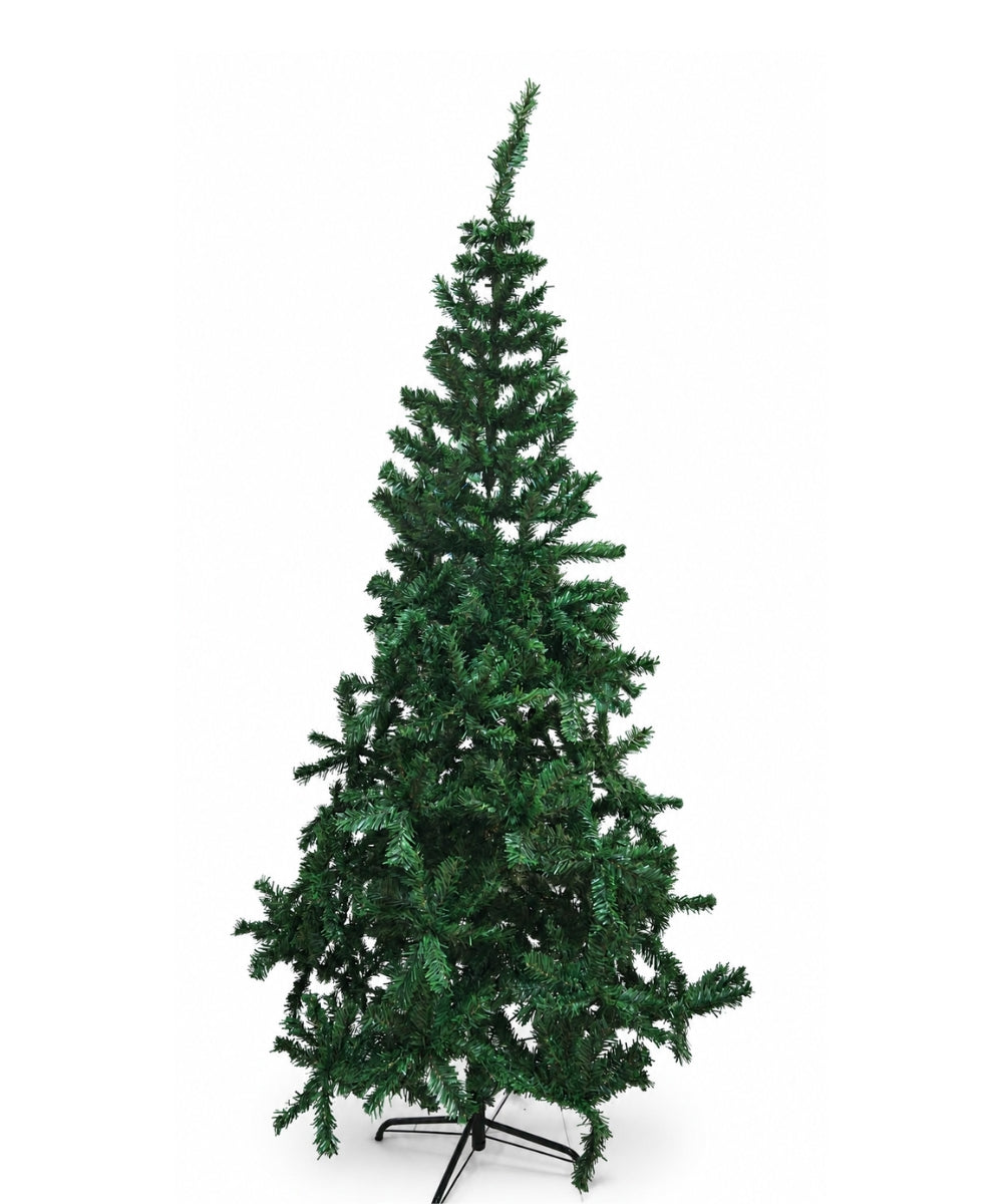 Árbol de Navidad Verde Tradicional 1.80 m con Base Metálica