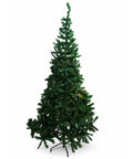 Árbol de Navidad Verde Tradicional 2.10 m con Base Metálica
