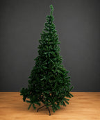 Árbol de Navidad Verde Tradicional 2.10 m con Base Metálica