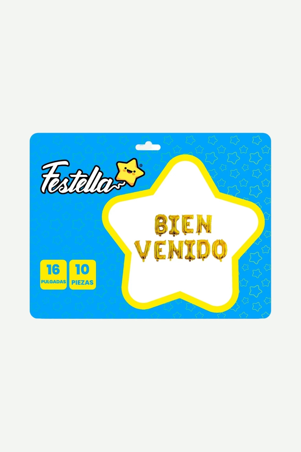 Globo Metalizado Bienvenido 16" x10