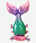 Bouquet de Globos Cola de Sirena - Set Decorativo de 1 pieza