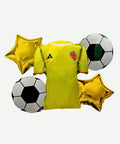 Bouquet de Globos Seleccion Colombia - Set Decorativo de 5 piezas