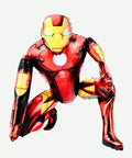 Bouquet de Globos Iron Man Armable - Set Decorativo de 6 piezas