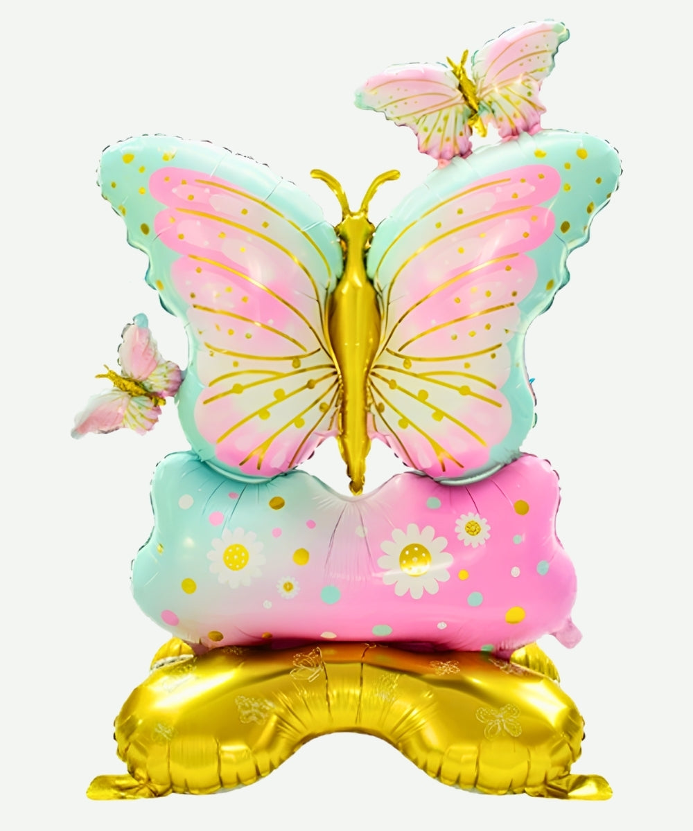 Bouquet de Globos Mariposa Encantada - Set Decorativo de 1 pieza