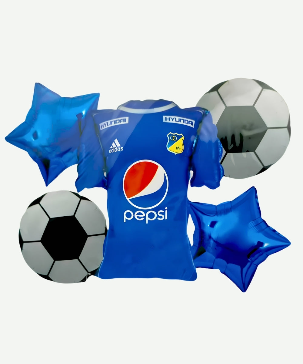 Bouquet de Globos Millonarios - Set Decorativo de 5 piezas