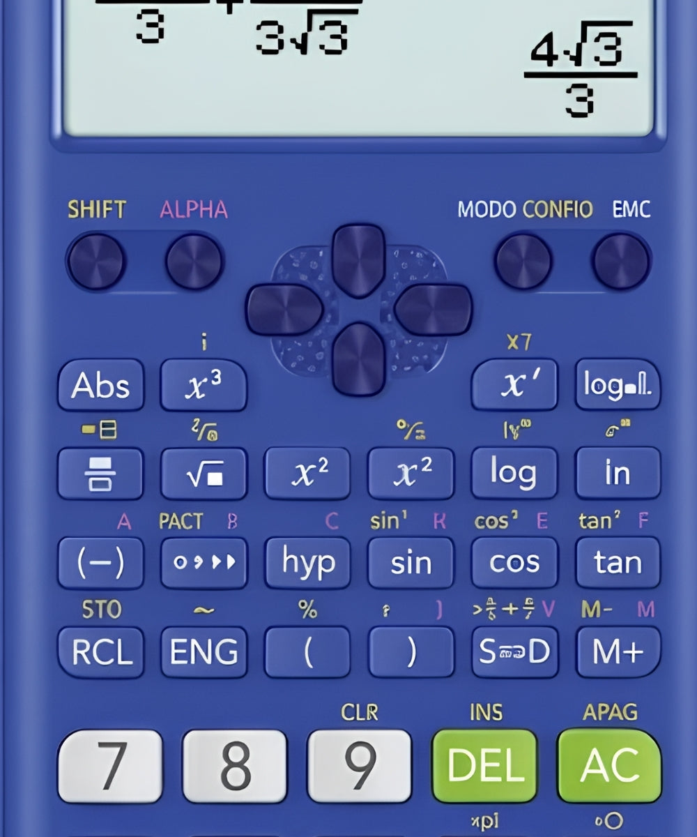 Calculadora Casio FX82LAPLUS-BU 252 Funciones