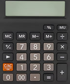 Calculadora Casio MX12B-BK 12 Digitos Solar