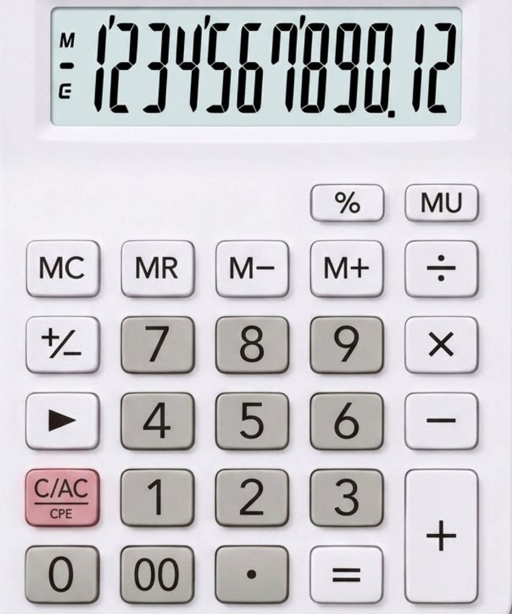 Calculadora Casio MX12B-WE 12 Digitos Solar