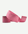 Cinta Puntos Dorados Rosada 6 cm x 9 m Decorativa para Navidad y Regalos