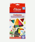 Colores Eterna Doble Punta Triangular x12