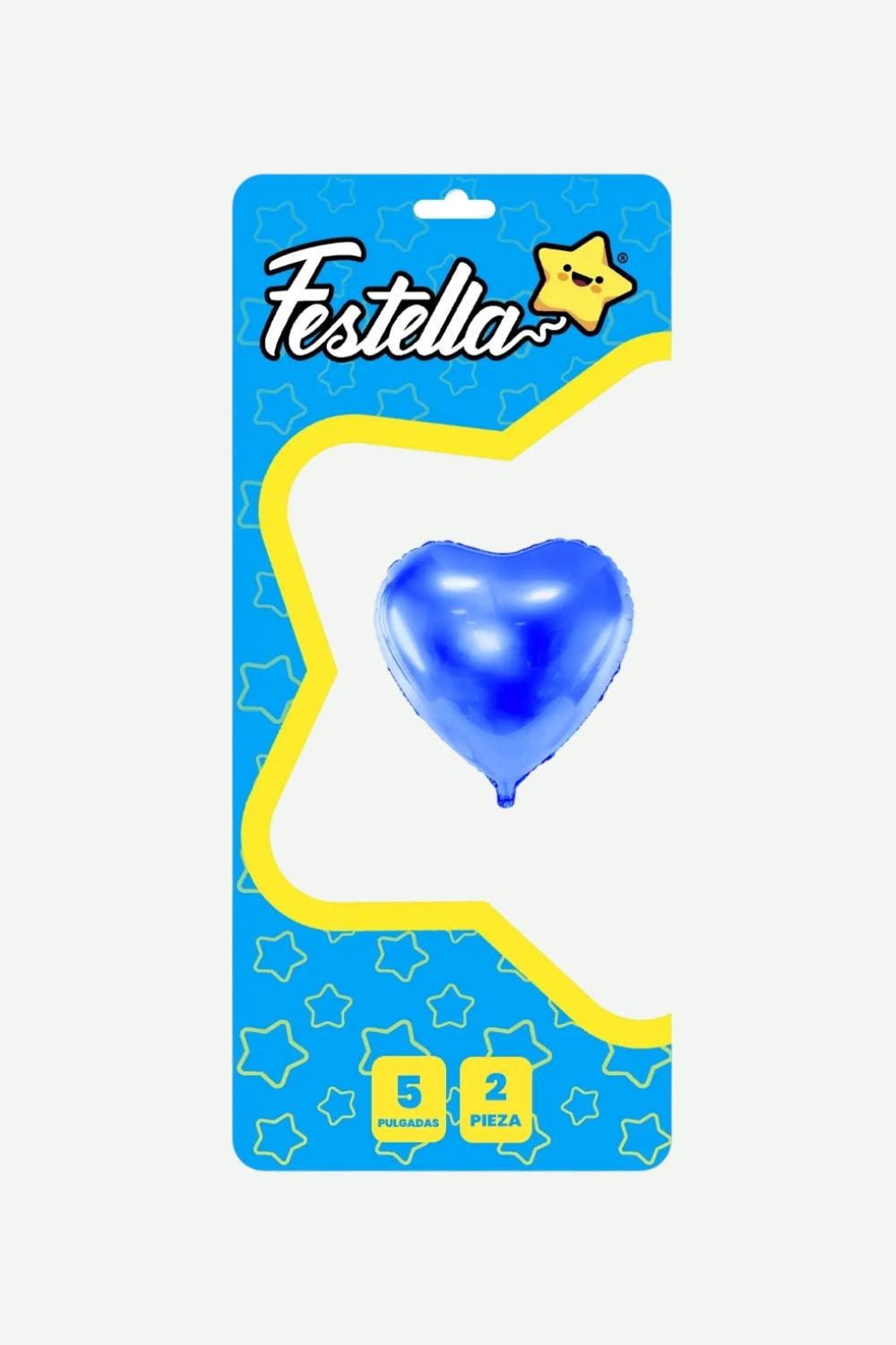 Globo Metalizado Corazon de 5" x2