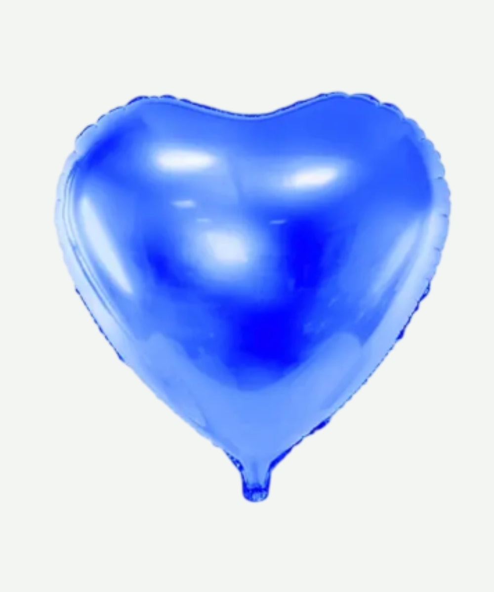 Globo Metalizado Corazon de 5" x2