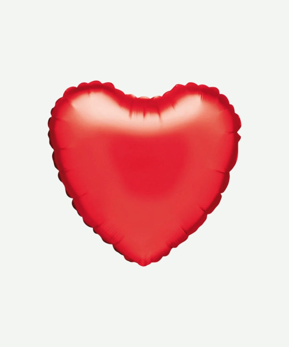 Globo Metalizado De Corazones de 18"