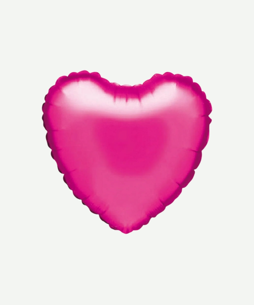 Globo Metalizado De Corazones de 18"
