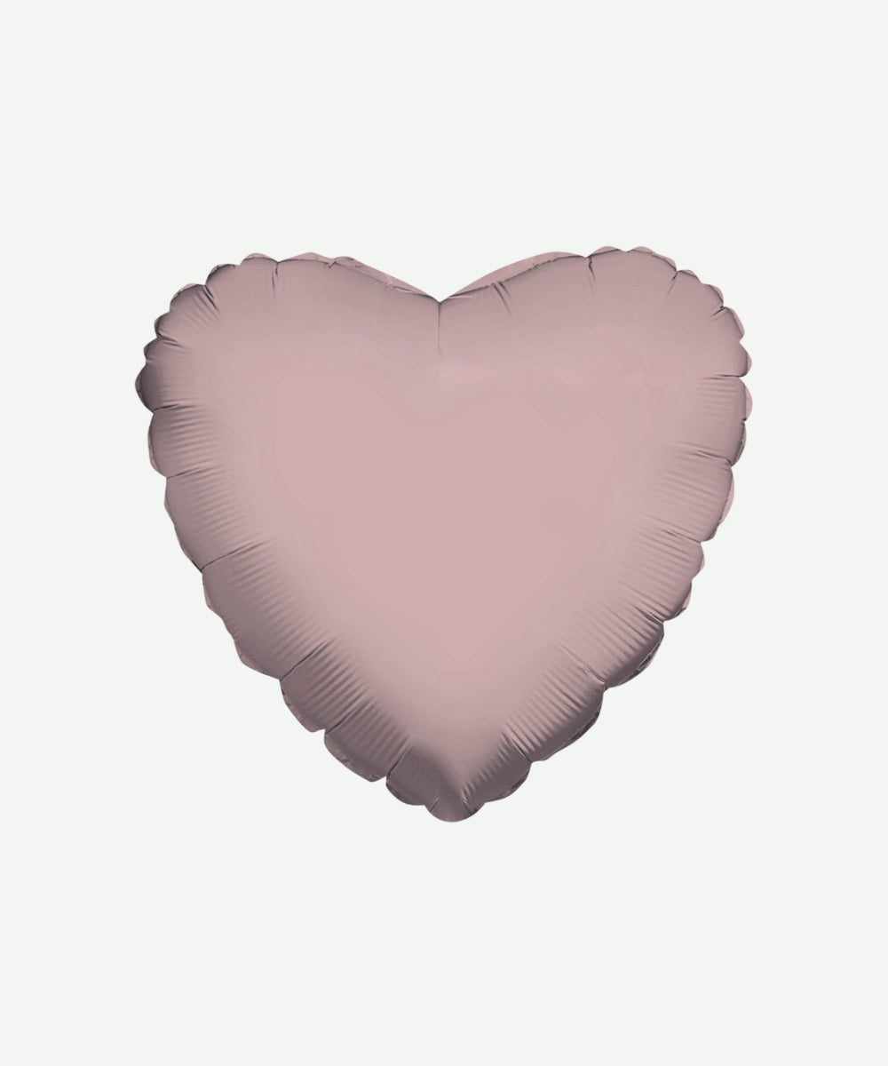 Globo Metalizado De Corazones de 18"