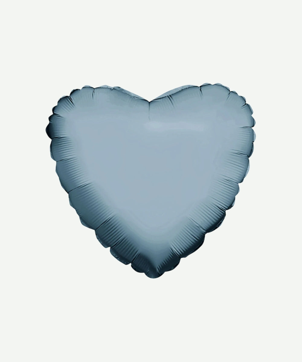 Globo Metalizado De Corazones de 18"