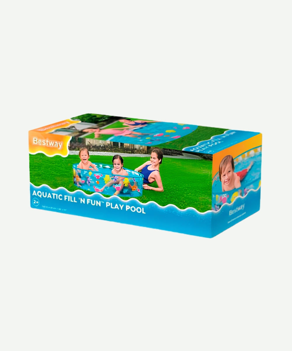 Caja de Piscina Inflable Mar Chispeante 277 Litros Infantil para Niños