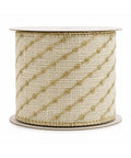 Cinta Yute Lineas Doradas 6.3cm*10yd