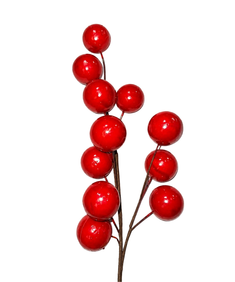 Follaje Berries Gigantes Rojo 82 cm