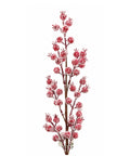 Follaje Berry Spray Nevado 61 cm