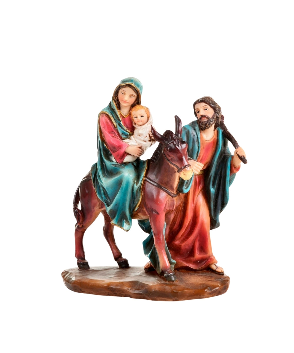 Figura La Huida a Egipto Multicolor 15 cm