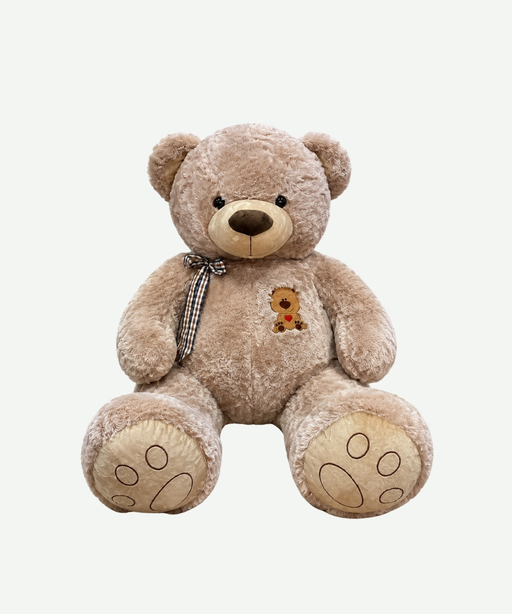 Peluche Oso con Corvatin de Cuadros