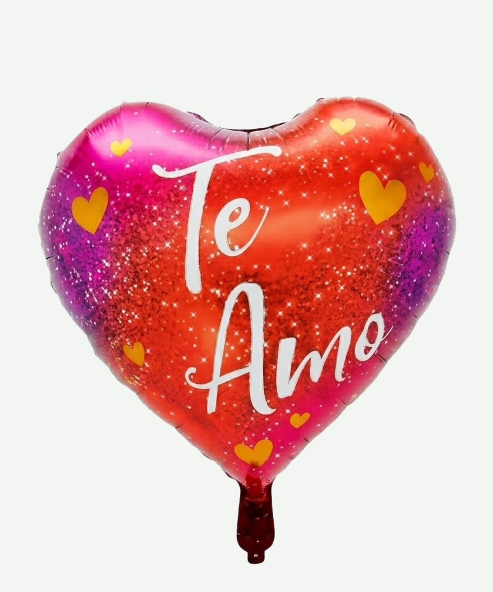 Globo Metalizado Corazon Estampado 18"