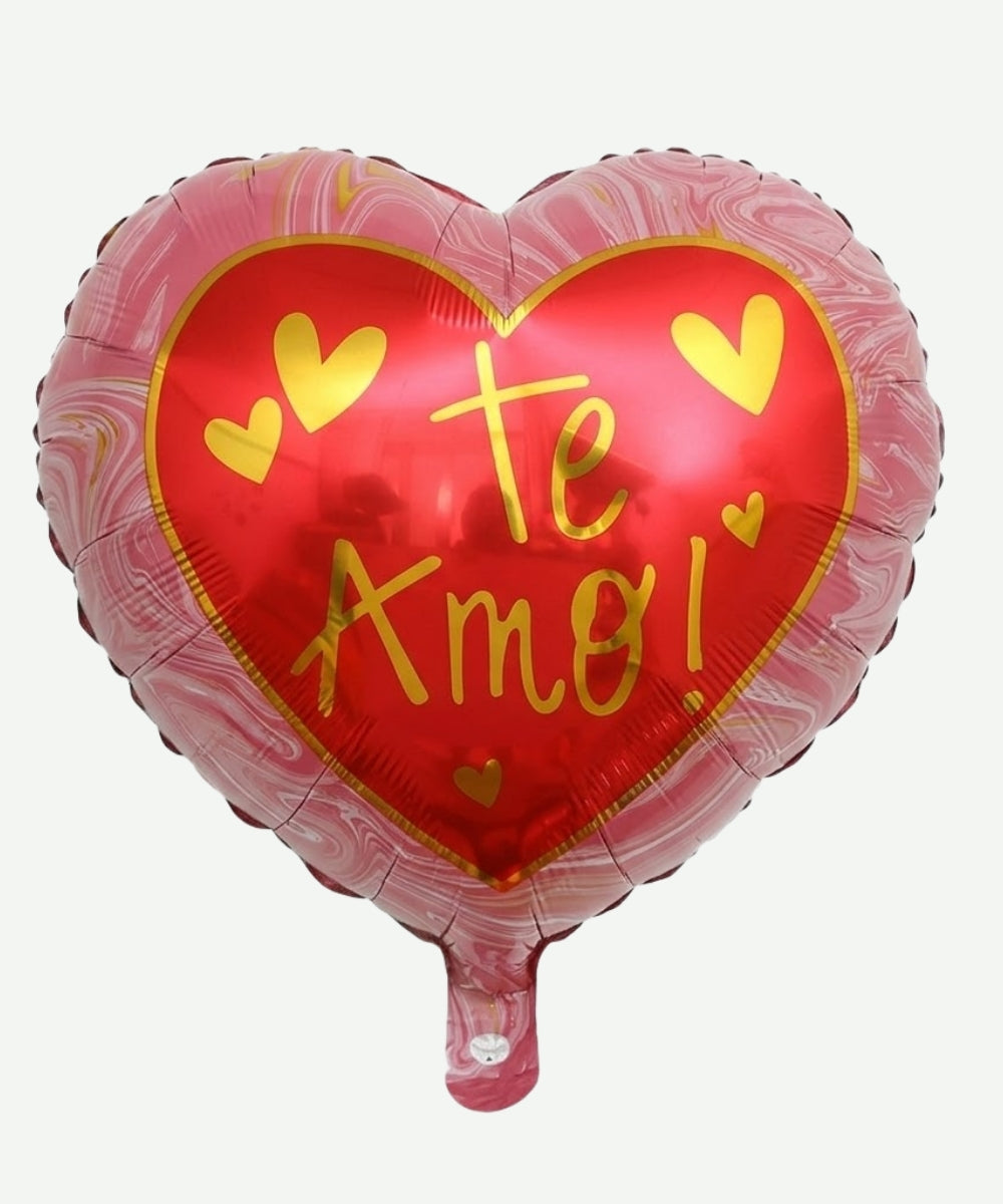 Globo Metalizado Corazon Estampado 18"