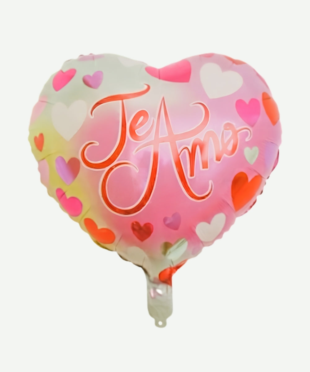 Globo Metalizado Corazon Estampado 18"